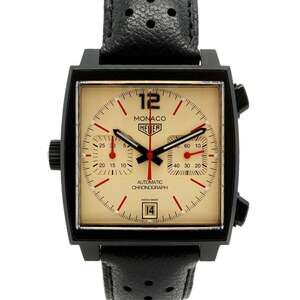 TAG Heuer Monaco CAW211U Ivory Dial Men's Watch